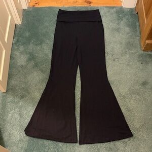 Aerie Black Flare Pants